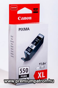 CANON PGI-550XL FEKETE (22ML) EREDETI TINTAPATRON (6431B001)