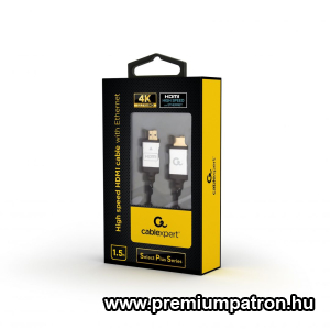 HDMI 2.0 KÁBEL 4K UHD ARANYOZOTT 1.5M