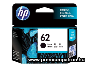 62 (C2P04AE) FEKETE EREDETI HP TINTAPATRON